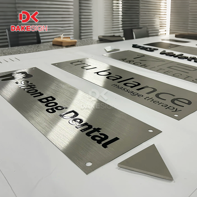 Custom Outdoor Aluminum Signs